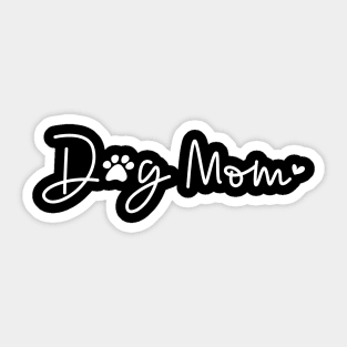 Dog Mama Cute Design Fur Mam Sticker